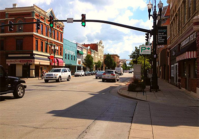Downtown Bowling Green, Ohio
